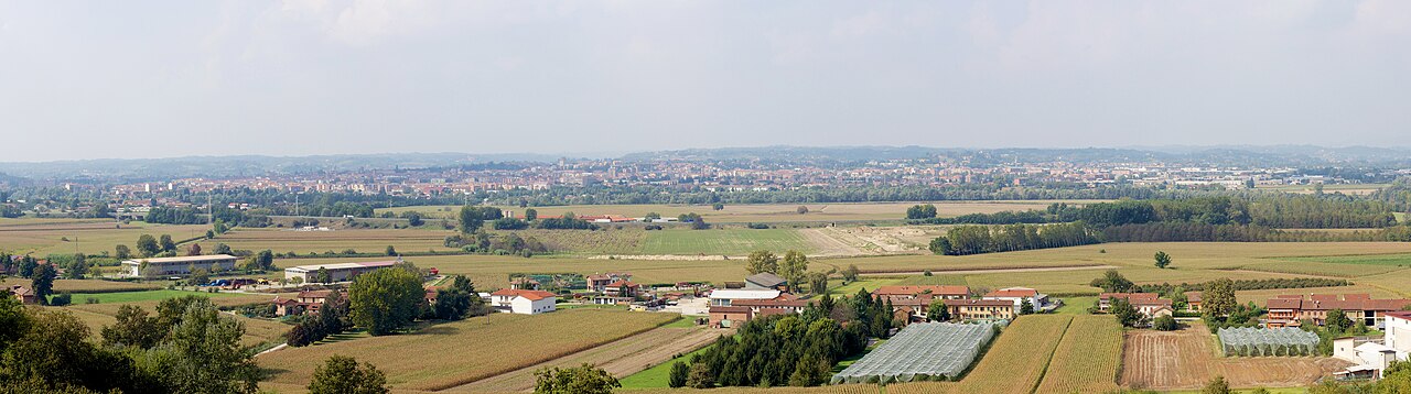 Asti vista dal Bricco Biamini