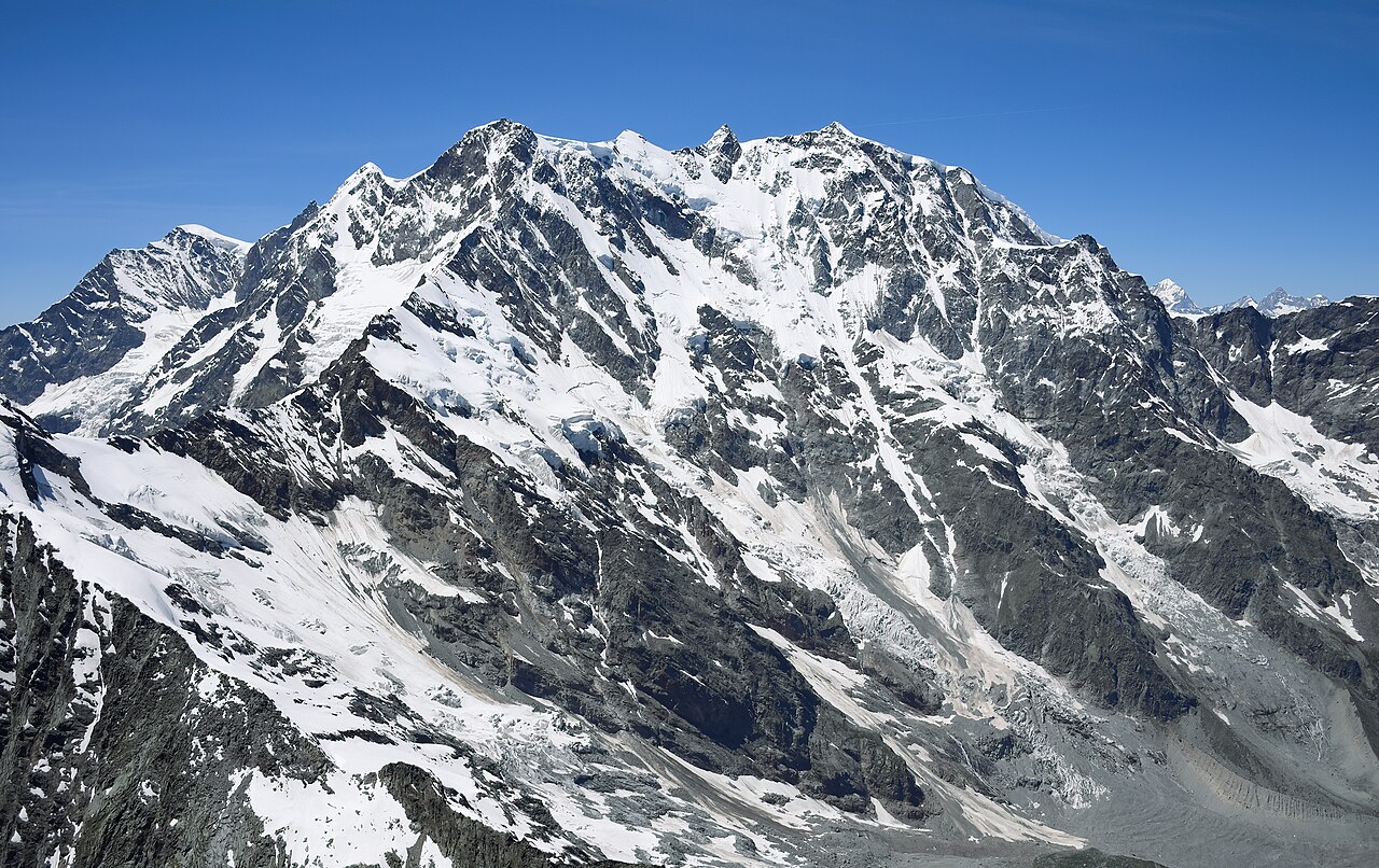 Parete est del Monte Rosa