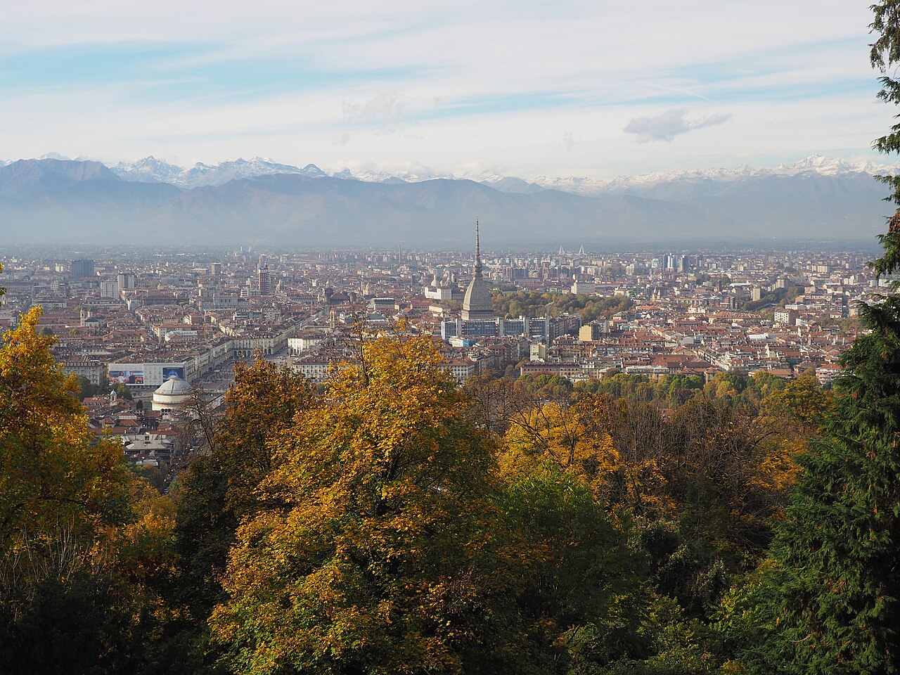 Torino vista da Villa Genero